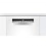 Bosch Serie | 4 | Built-in | Dishwasher Built under | SPU4HMW53S | Width 44.8 cm | Height 81.5 cm | Class E | Eco Programme Rate - 3